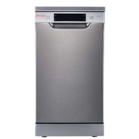 cecotec evvo lavavajillas d3x slim 45 cm 10 cubiertos 8 programas inox 450mm