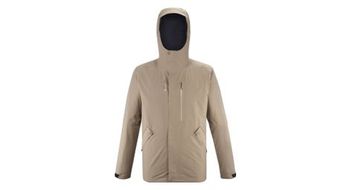 Chaqueta millet chamonix warm beige con capucha