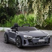 coche electrico audi rs e-tron gt para ninos 3 anos gris homcom