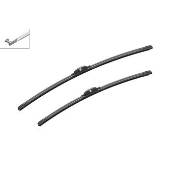 Aerotwin Flat Wiper Blade Set A957S