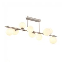 plafon de techo riha opal 9 luces