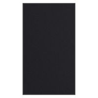 felpudo negro 115x200 cm vidaxl