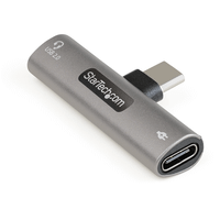 adaptador usb c a usb tipo c de audio y carga pd 60w