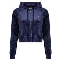 juicy couture chaqueta deporte madison classic velour hoodie with juicy logo para mujer