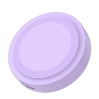 celly powerbank magsafe 3000 mah morado