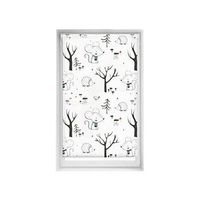 estor estampado easyfix - estor sin herramientas tamano 90x150 - estor sin taladro color into the wood  blindecor