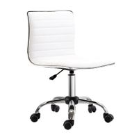 silla de oficina 48x52x90 cm blanco