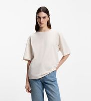 boss para mujer 50523256 camiseta enis logo blanco m casual algodon manga corta