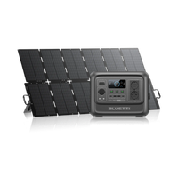 bluetti elite 100 v2 y panel solar 500w  1024wh 1800w 3600w pico 2 tomas ca ups 10ms carga 70 min apagonescampingviajes
