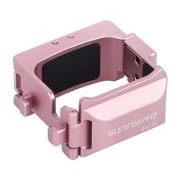 soporte sunnylife para dji osmo pocket 3 con formato de orejas de gato rosa