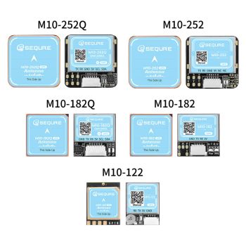 Módulo GPS SEQURE M10-122 / M10-182 / M10-182Q / M10-252 / M10-252Q con soporte para brújula QMC5883, Betaflight INVA Ar