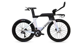 Bicicleta triatlon van rysel xcr shimano ultegra di2 12s 700 mm holografica blanca 2025