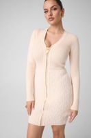 minivestido marciano con cremallera completa