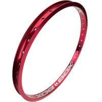 box one front race rim red  28h