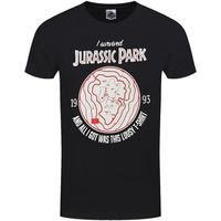 jurassic park camiseta i survived para hombre