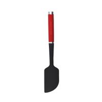 lengua de cocina curvada de silicona rojo
