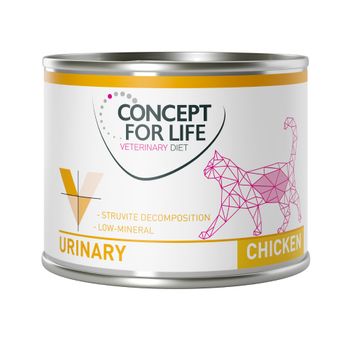 Concept for Life Urinary Veterinary Diet con pollo para gatos - 12 x 200 g