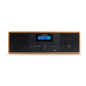 Microcadena Mooov 477380 50 W Bluetooth 5.3 CD y radio FM