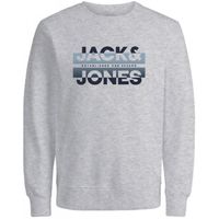 jack  jones jersey 12267544 jcoray color sweat crew neck fst light grey para hombre
