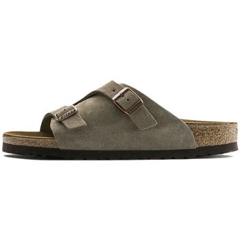 BIRKENSTOCK Sandalias Zürich Suède Taupe para mujer