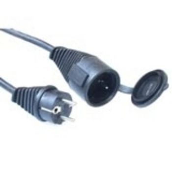 Cable alargador Brennenstuhl 25m IP44 Schuko negro 230V