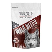 wolf of wilderness wild bites - the taste of canada - saver pack 3 x 180g