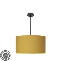 colgante moda 3xe27 negroamarillo regx50x50cm cdifusor