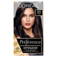 loreal paris preference infinia hair dye various shades - 30 brasilia dark brown