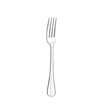 Set 12 tenedores mesa acero inoxidable 20,5 cm