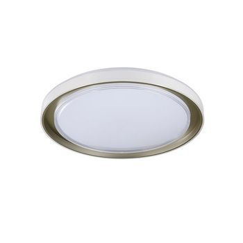 Plafón Led 144w 11520lm 3000-6000k 50cm Blanco/plata Regulable Serie Tengri
