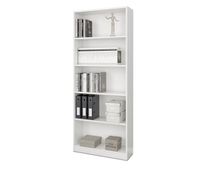 estanteria stylus blanco artik blanco mate 80 x 201 x 28 cm