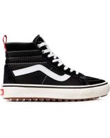 de vans off the wall zapatillas vans off the wall sk8-hi mte-1 negras y blancas negro