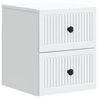 mesita de noche de pared 33 x 345 x 40 cm madera de ingenieria vidaxl