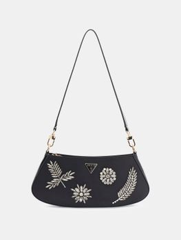 Bolso De Hombro Elsie Con Aplicaciones De Joyas