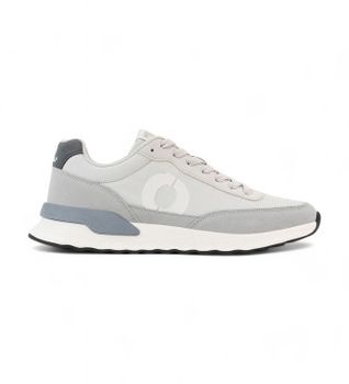 ECOALF para mujer. MCWSHSNCONDE0136W24-301 Zapatillas Conde gris (37), Plano, Cordones, Casual, Sostenible, Poliéster reciclado