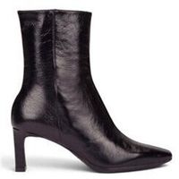 wonders zapatos de tacon botin vita 01 negro para mujer