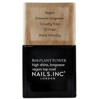 nails inc plant power nail varnish top coat 14ml