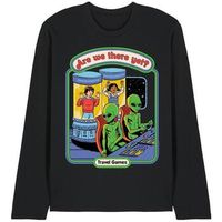 steven rhodes camiseta manga larga are we there yetr para mujer