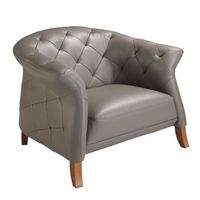 sillon chester piel gris angel cerda 5132 112x99x81