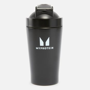 Minivaso mezclador de metal reciclado de MyProtein - Negro