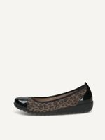 caprice ballerina black made of leather size 41