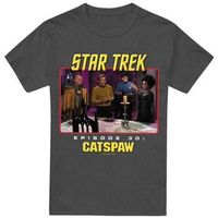 star trek camiseta cats paw para hombre