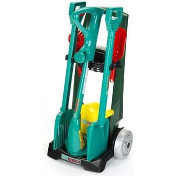 Carro Jardinería Infantil Klein Bosch 7 Accesorios Efecto Sonido 3+