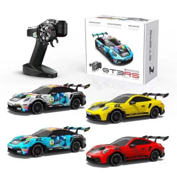 JXC PO4302 RTR 1/43 2.4G 4WD Drift RC Car with Gyro Full Proportional Remote Control Mini Race LED Light High-Speed Moto