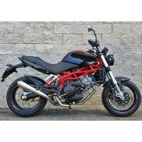 sistema de escape moto morini 912 mass cafe racer 2-2