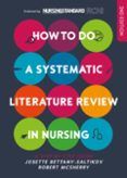 how to do a systematic literature review in nursing a step-by-st ep g