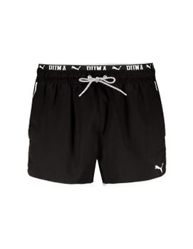 Bañador Puma Swim Track Short Shorts 1P Hombre Negro