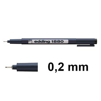 Edding 1880 Rotulador técnico (0,2 mm)
