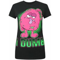 goodie two sleeves camiseta i dumb para mujer