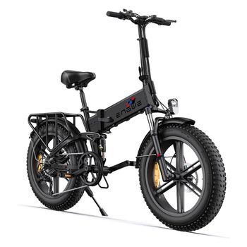 Bicicleta Eléctrica Plegable Engwe Engine X Con Batería Extraíble De 48 V Y 13 Ah,negra